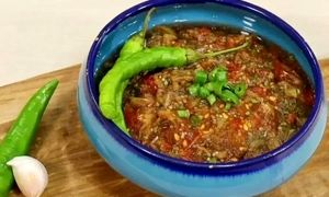 فوت و فن تهیه ترشی نازخاتون اصل مازندران با آب انار
