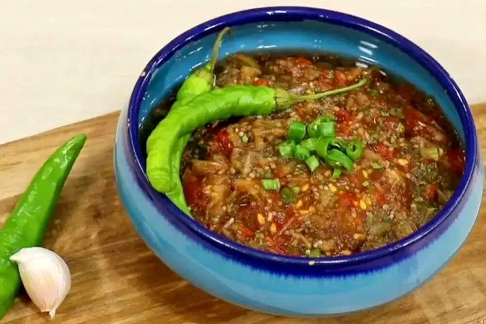 فوت و فن تهیه ترشی نازخاتون اصل مازندران با آب انار