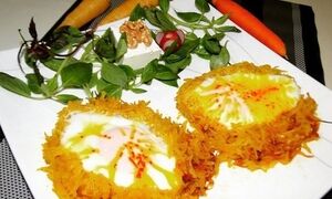 شیش انداز نرگسی؛ صبحانه شیرازی که طعمش غافلگیرتان می‌کند + روش تهیه