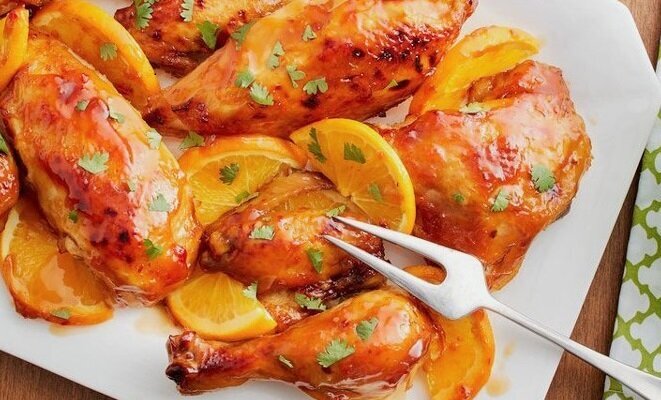 مرغ پرتقالی گیلانی؛ خوراک گرمِ شب‌های نارنجی