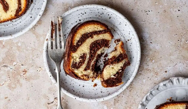  طرز تهیه کیک ماربل؛ کیک عصرانه شیک و خوشمزه