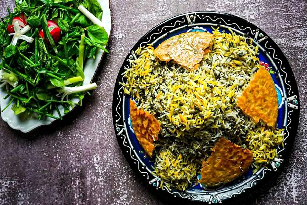  سبزی پلوی مخلوط؛ پلو با عطر دل‌انگیز سبزی