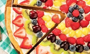 پیتزای میوه‌ای گرانولا مخصوص صبحانه