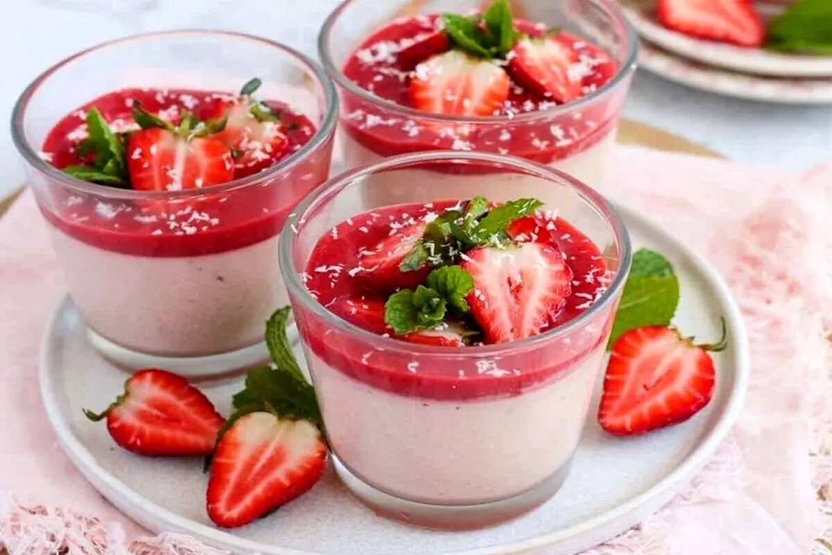 این دسر خوشمزه بعد از غذا می‌چسبد
