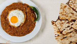 شیشه ناز؛ غذای محلی ساری با ترکیبی از گوشت، انار و گردو