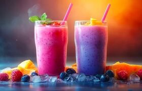 ۱۰ اسموتی خوشمزه زیر ۳۰۰ کالری؛ چربی‌سوز، سیرکننده و مناسب تابستان + مواد لازم