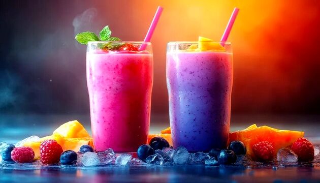 ۱۰ اسموتی خوشمزه زیر ۳۰۰ کالری؛ چربی‌سوز، سیرکننده و مناسب تابستان + مواد لازم