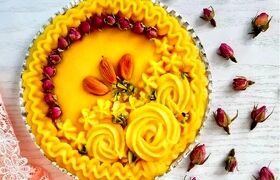 طرز تهیه حلوا شیر و عسل مجلسی در ۵ مرحله ساده