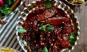 چطور خورشت بادمجان اناری بپزیم؟