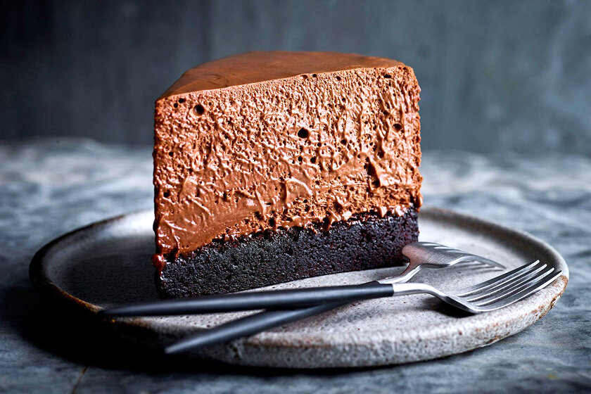طرز تهیه موس کیک شکلاتی با بافتی نرم