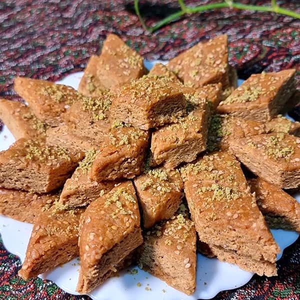 دستور پخت حلوا سنگ شکنو به روش دامغانی