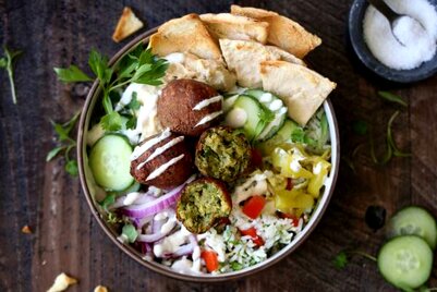طرز تهیه فلافل مدیترانه ای؛ کم کالری و رژیمی