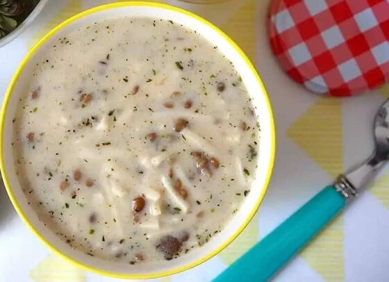 طرز تهیه سوپ عدس و ماست خوشمزه به روش ترکیه‌ای