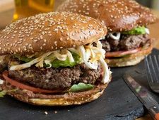 طرز تهیه ساندویچ همبرگر مکزیکی