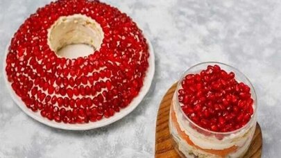 طرز تهیه سالاد الویه با انار ؛ غذایی خوشمزه برای شب یلدا که عاشقش می‌شوید