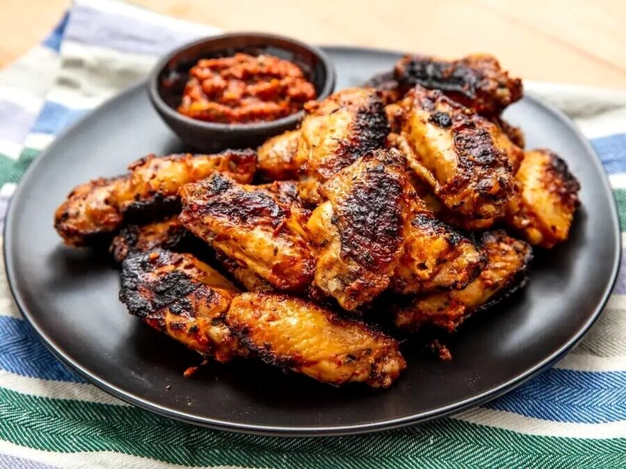 طرز تهیه بال مرغ مراکشی با سس مخصوص