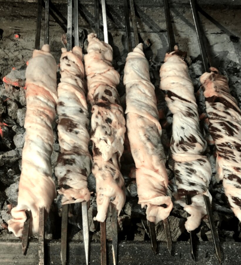 طرز پخت جگر پیچ لرستان به روش محلی