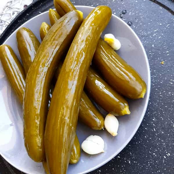 طرز تهیه خیارشور فوری خانگی به روش بازاری