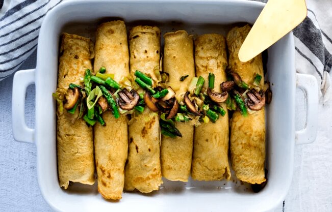طرز تهیه خاگینه قارچ در کمتر از ۱۰ دقیقه