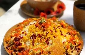 آموزش یک پلوی مخلوط خوشمزه برای مواقعی که نمی‌دانید چی درست کنید