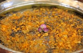طرز تهیه آش ماش و قمری اصفهان