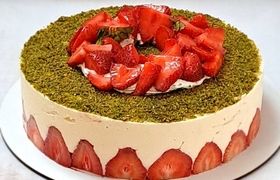 طرز تهیه کیک فرزیه، کیک خوشمزه و خاص فرانسوی