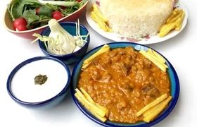 خورش دوغ پای ؛یکی از بهترین غذاهای زاهدان