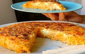 طرز تهیه کوکو سیب زمینی پنیری؛ یک شام خوشمزه