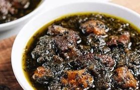 خورش اسفناج با کوفته قلقلی، یک غذای خوشمزه برای عاشقان اسفناج