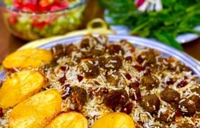 طرز تهیه قنبر پلو؛ غذای خوشمزه شیرازی‌ها