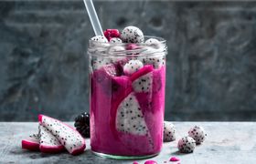 طرز تهیه اسموتی دراگون؛ خوش رنگ و خوشمزه