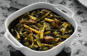 راز خوشمزگی خورش کنگر شیرازی