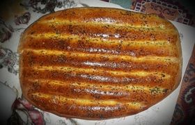 آموزش پخت نان بربری روغنی در فر