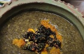 طرز تهیه ترش تره شمالی اصل با فوت کوزه گری
