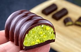 (ویدئو) دستور تهیه شکلات مغزدار بدون شکر!