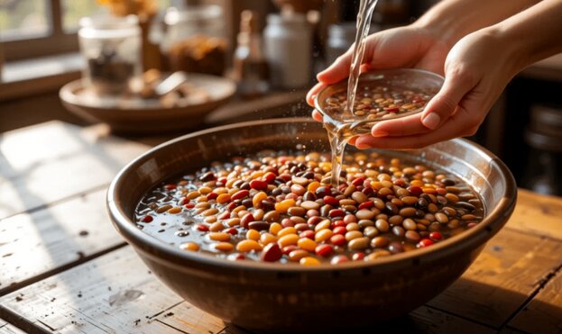 نکات ضروری برای نگهداری صحیح از حبوبات خیس خورده