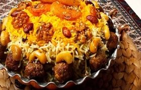 طرز تهیه گردو پلو به روش اصیل شهر کرد