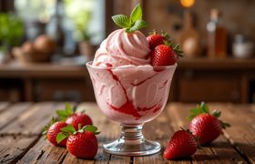 طرز تهیه بستنی جلاتو با چند روش
