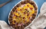 طرز تهیه آلبالو پلو با مربای آلبالو؛ یک غذای مجلسی و خوش‌رنگ