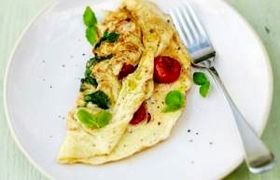 املت گوجه و ریحان