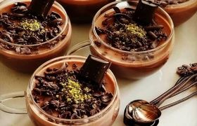 طرز تهیه دسر شکلاتی با طعم بهار نارنج