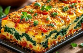 (ویدئو) طرز تهیه کوکو با اسفناج و سیب زمینی