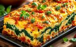 (ویدئو) طرز تهیه کوکو با اسفناج و سیب زمینی