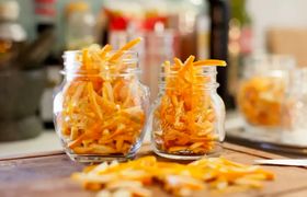 طرز تهیه خلال نارنج