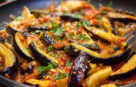 (ویدیو) طرز تهیه یک غذای خوشمزه با «بادمجان» به روش آشپز ایتالیایی