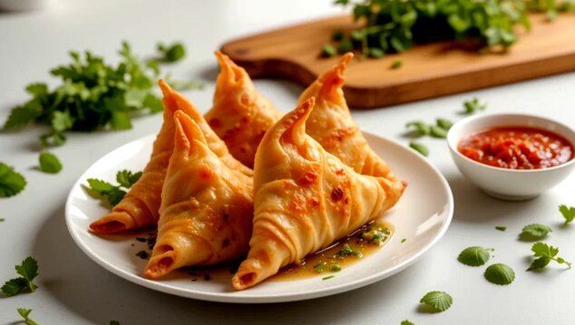 طرز تهیه سمبوسه میگو: لذت طعم در هر لقمه