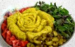 طرز تهیه پوره سیب زمینی با پیاز داغ و جعفری