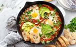 طرز تهیه املت شاک شوکا؛ صبحانه‌ای تونسی