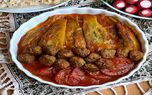 دستور پخت کوفته قلقلی با بادمجان