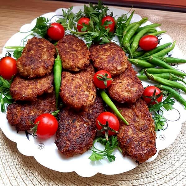 دستور پخت کتلت بادمجان بدون سیب زمینی